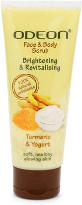 Odeon Turmeric Yogurt Face And Body Brightening Revitalising Scrub Price In India Buy Odeon Turmeric Yogurt Face And Body Brightening Revitalising Scrub Online In India Reviews Ratings