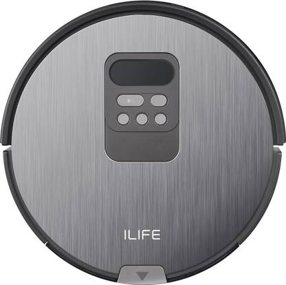 ILIFE V80 Pro Robotic Floor Cleaner with Reusable Dust Bag, 2 in 1 Mopping and Vacuum (WiFi Connectivity, Google Assistant and Alexa)