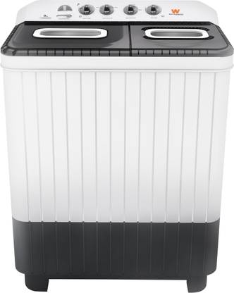 White Westinghouse (Trademark by Electrolux) 9 kg Semi Automatic Top Load Washing Machine White, Grey