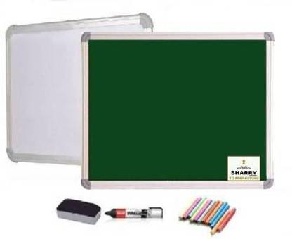 Sharry Non Magnetic Non magnetic Melamine Medium Whiteboards and Duster Combos