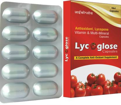 Ramvik Ayurvedic Lycoglose Capsules - Antioxidant, Lycopene Vitamin & Multi-Mineral