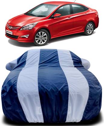EverLand Car Cover For Hyundai Fluidic Verna 4S (With Mirror Pockets)