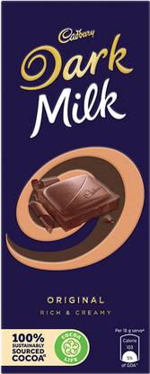 Cadbury Dark Milk Chocolate Bars