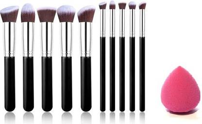 Katti Del Coco Makeup Brushes Set Tool Pro Foundation Eyeliner Eyeshadow