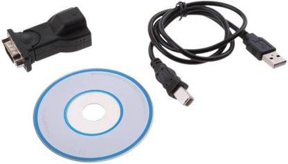 GIPTIP Micro USB Cable 1 m COM Port PDA 9 Pin DB9 Adapter Connector for Laptop PC Serial to