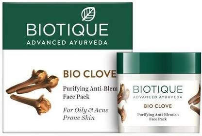 BIOTIQUE Clove Anti Blemish Face Pack, 75g