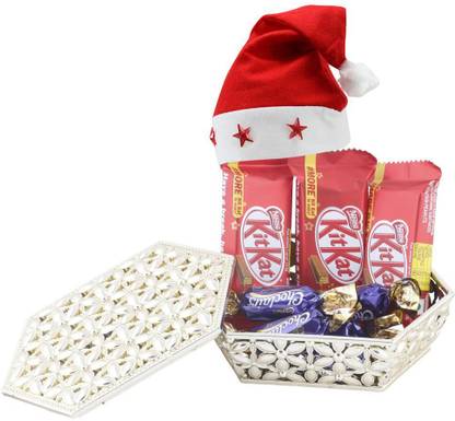 NESTLE Dairy Milk And Kitkat Chocolate With Golden Box | Chocolate Gift For Christmas | 212 Combo
