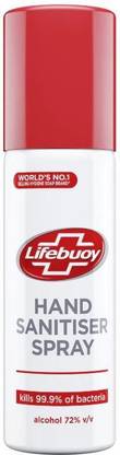 LIFEBUOY Hand Sanitiser Spray 75ml Sanitizer Spray Bottle