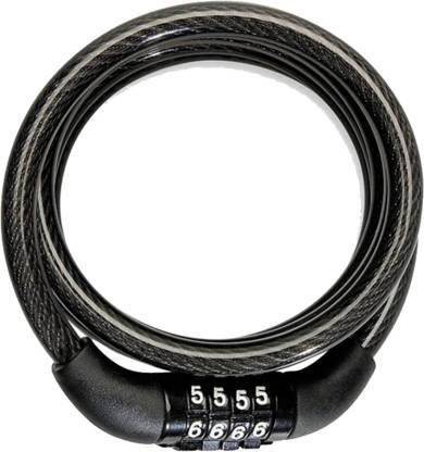 AMIRIDE Steel Cable Lock For Helmet