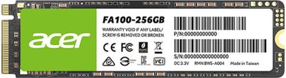 Acer FA100 256 GB Laptop Black PCIe NVMe Internal Solid State Drive (SSD) (FA100)