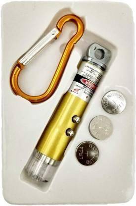 Afiya Enterprises Laser light Pointer (Golden)