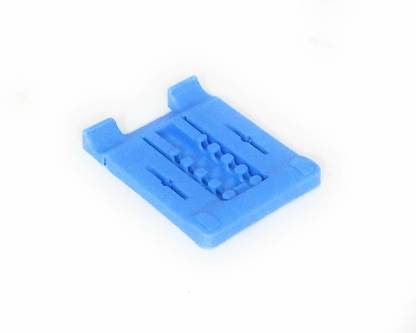 Techfab Small Size Universal Adjustable 4 Steps Foldable Holder for All Phone Tablet Desk - Pack of 6 Mobile Holder