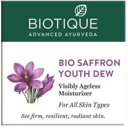 BIOTIQUE Saffron Youth Dew Moisturizer cream, 50g