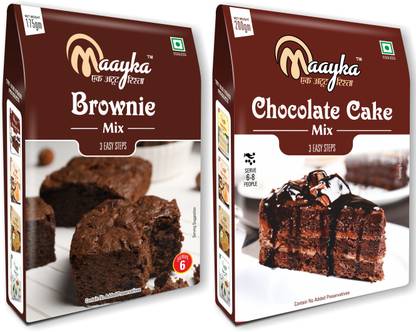 Maayka - Ek Atoot Rishta Chocolate Cake & Brownie Mix 200gm + 200gm 200 g