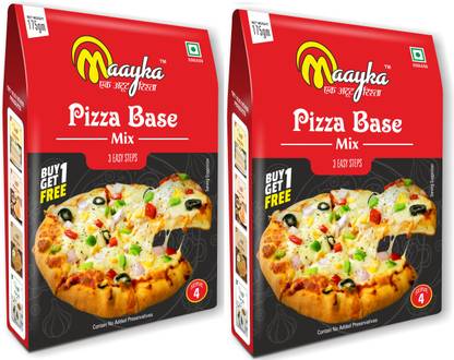 Maayka - Ek Atoot Rishta Chocolate Pizza Base Mix 175gm + 175gm 200 g