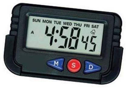 Royals Digital Black Clock