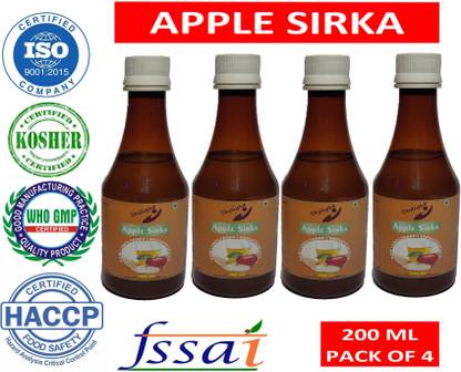 Skylight APPLE SIRKA 200 ML PACK OF 4 Vinegar