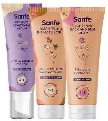 Sanfe Intimate Starter Kit - Serum With Brightening Back And Bum Cream
