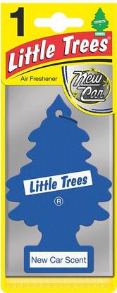 Little Trees New Car Scent Car Freshener Diffuser U1P-10189 New Car Scent Hanging Paper Car Air Freshener