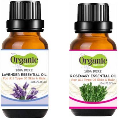 OrganicIndore Lavender oil and Rosemary oil