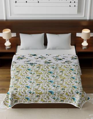 Jinaya's Floral Single Dohar for  Mild Winter