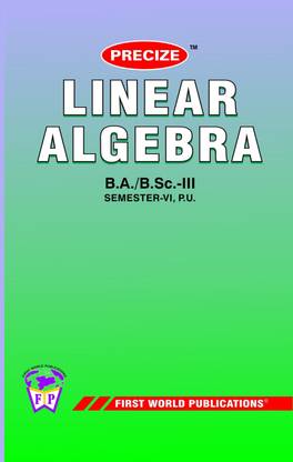 Precize Linear Algebra
