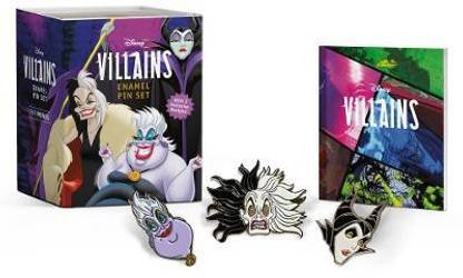 Disney Villains Enamel Pin Set