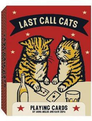 Last Call Cats Playing Cards