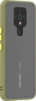 Blate Back Cover for Tecno Camon 16, LIGHT GREEN, CASE