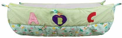 Cuteably Soft Cloth Swing New Born Baby Cradle/Ghodiyu/Khoyu Hammock in Cool Cotton with Net