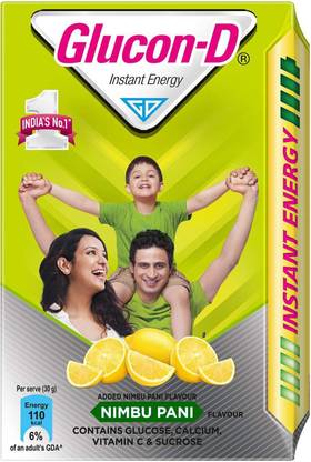 GLUCON-D GD Nimbu Pani 450 gm Energy Drink