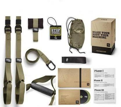 Klapp TRX-Force Suspension Trainer Kit Fitness Accessory Kit Kit
