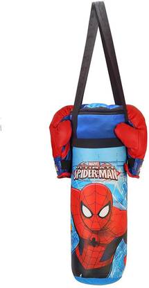 MARVEL Spiderman Big Boxing with headgare and gloves (Net packing) Boxing Kit