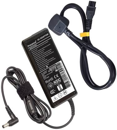 Procence Laptop charger for Laptop Lenovo ADLX45NCC3 2.25a 45w new slim pin adapter (with Power cord) 45 W Adapter