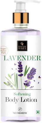 GOOD VIBES Lavender Softening Body Lotion (400ml + 100 ml free)