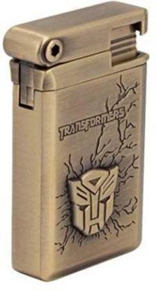 TrustShip Transformers Designed Edition Red Jet Flame Lighter ™ Present Optimas Prime Edition Red Jet Flame Lighter Smoking Cigar Cigarette Butane Red Torch Jet Flame Lighter Pocket Lighter