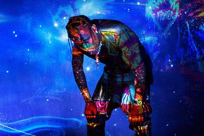 Travis Scott's Astroworld Poster Paper Print