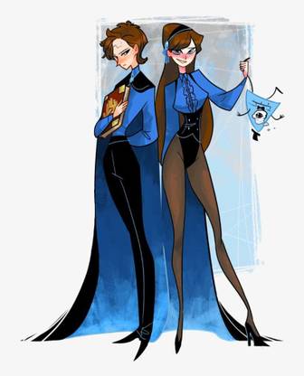 Poster Reverse Dipper and Mabel Poster 12 x 18-INCH Paper Print