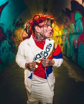 Poster tekashi 6ix9ine Rapper Poster 12 x 18-INCH Paper Print
