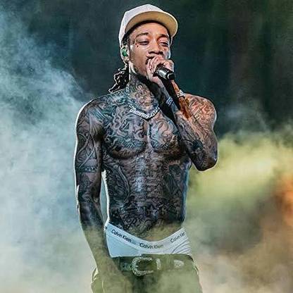 Poster wiz Khalifa Body Poster 12 x 18-INCH Paper Print