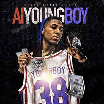 TENEUR no Smoke NBA youngboy Poster Paper Print