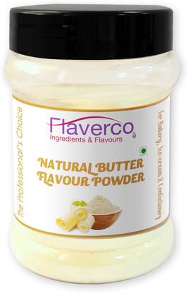 flaverco Natural Butter Flavour Powder For Baking At Home - Biscuits, Cake, Cookies & More!! 100 g