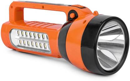 24 ENERGY 5W Laser LED+ 16 SMD With Solar Rechargeable Light Torch