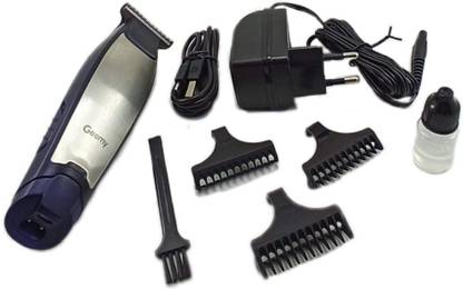 Geemy GM 6025 Trimmer 45 min  Runtime 3 Length Settings