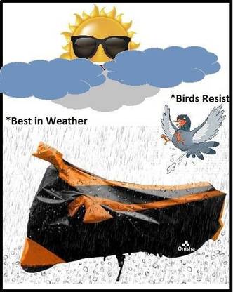 Onisha Waterproof Two Wheeler Cover for Royal Enfield