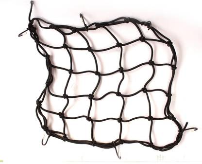 M MOD CON Bike Rear Seat Net Helmet Net Vehicle Cargo Net