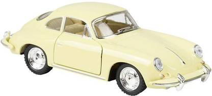 Magicwand KiNSMART 1:32 Scale Die-Cast Porsche 356 B Carrera 2 with Openable Doors and Pull Back Action