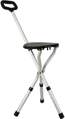 Sunbeam Enterprises Foldable cane seat Walking Stick