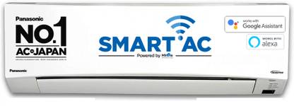 Panasonic 1.5 Ton 3 स्टार स्प्लिट इन्वर्टर AC wifi कनेक्ट के साथ  - सफेद