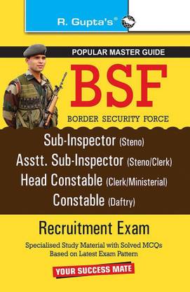 Bsf Asi(Steno)/Hc(Clerk) Exam Guide 2023 Edition